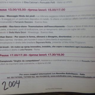 Italia Nota  viso fasce stone conferencia